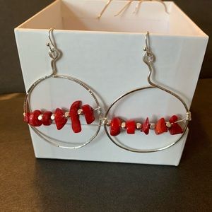 Handmade sterling silver earrings